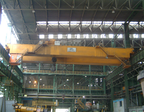 125-40t 橋式起重機用于首鋼遷鋼公司